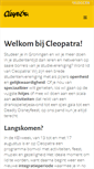 Mobile Screenshot of cleopatra-groningen.nl